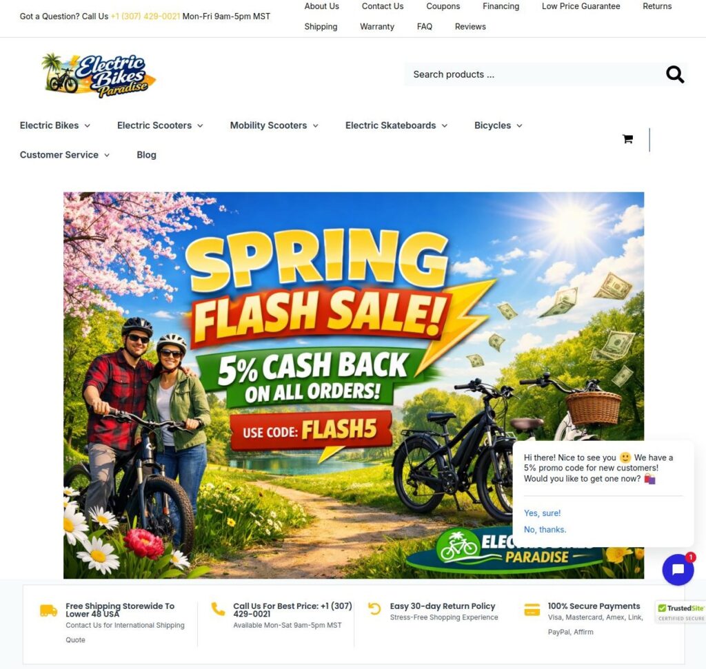 Electric Bikes Paradise