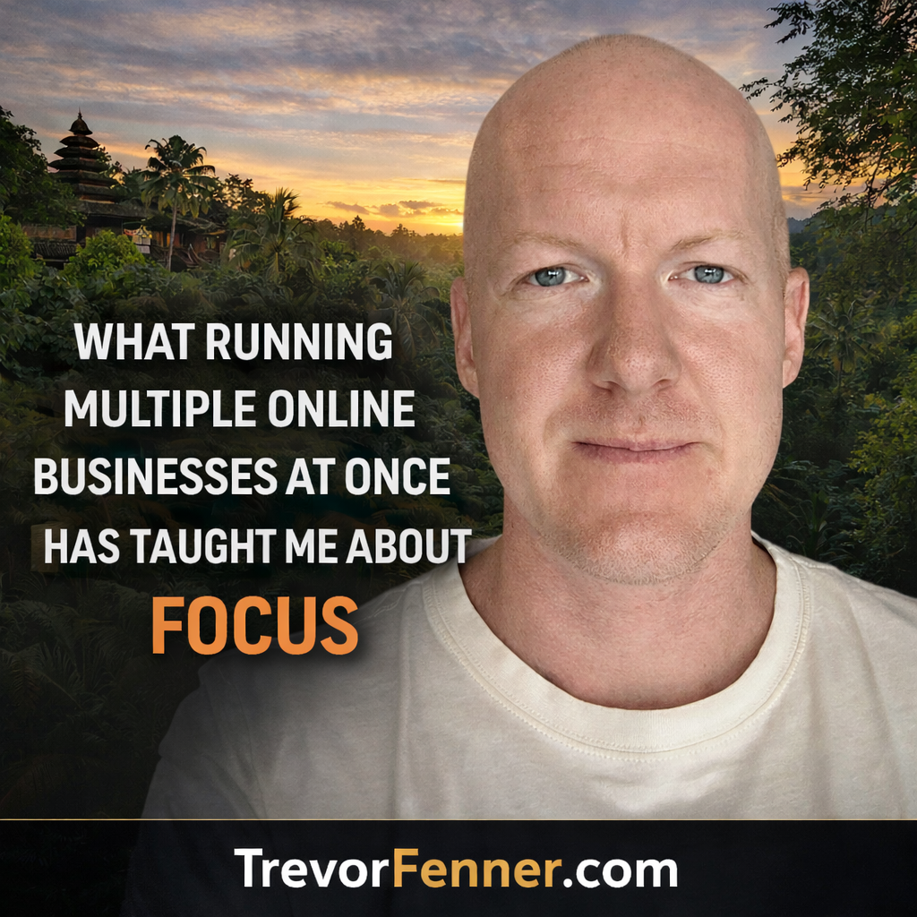 What Running Multiple Online Businesses at Once Has Taught Me About Focus