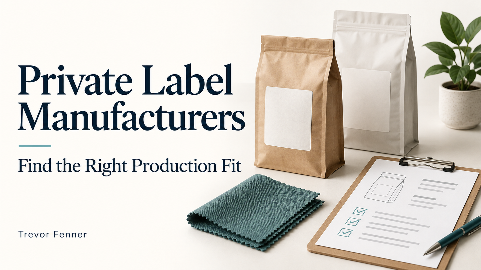 Best Private Label Manufacturers: Find the Right Production Fit